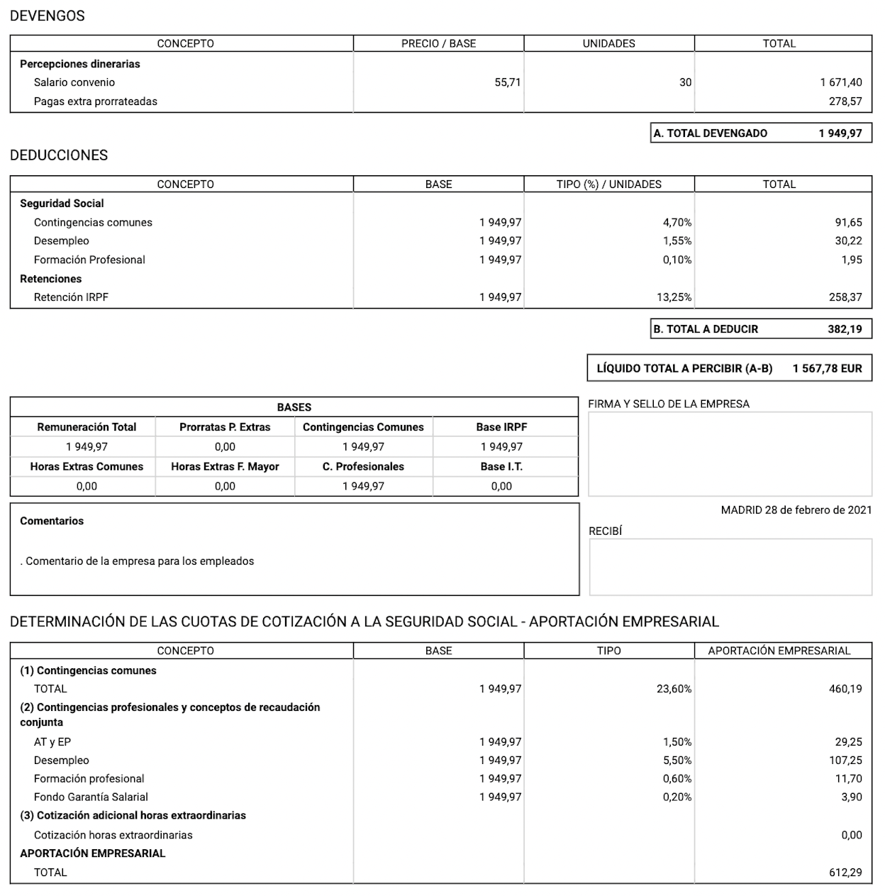 El documento de liquidación y finiquito: análisis detallado.