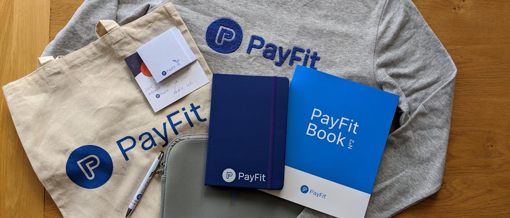 Payfit new starter goodie bag