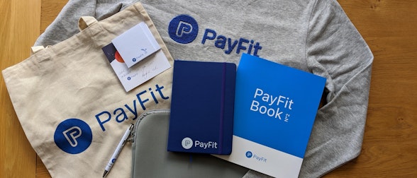 PayFit new starter goodie bag
