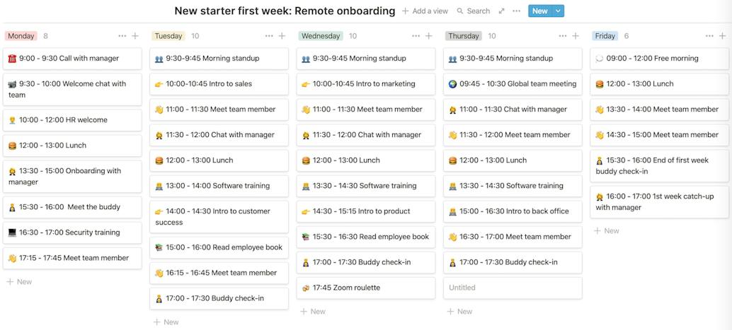 The first week at Payfit