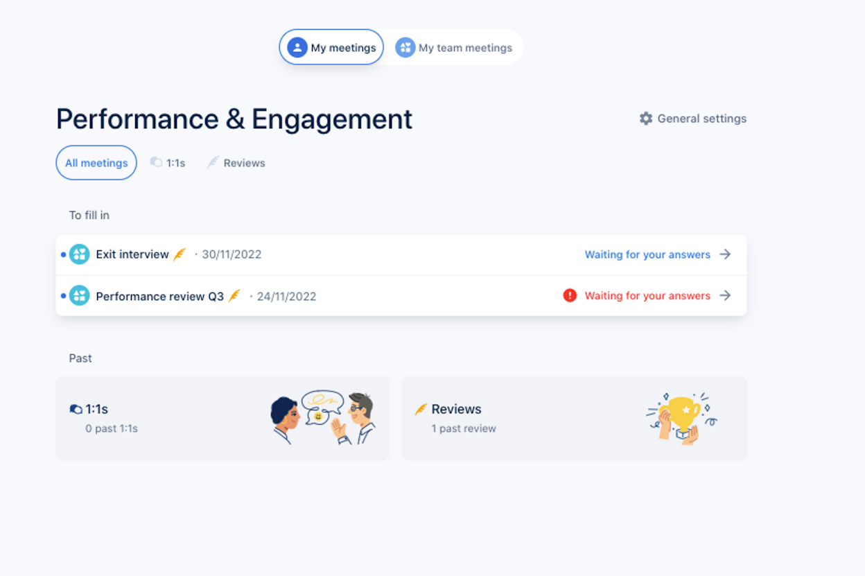 performance review software