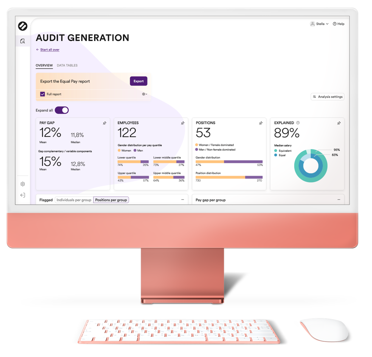 gender pay gap audit generation