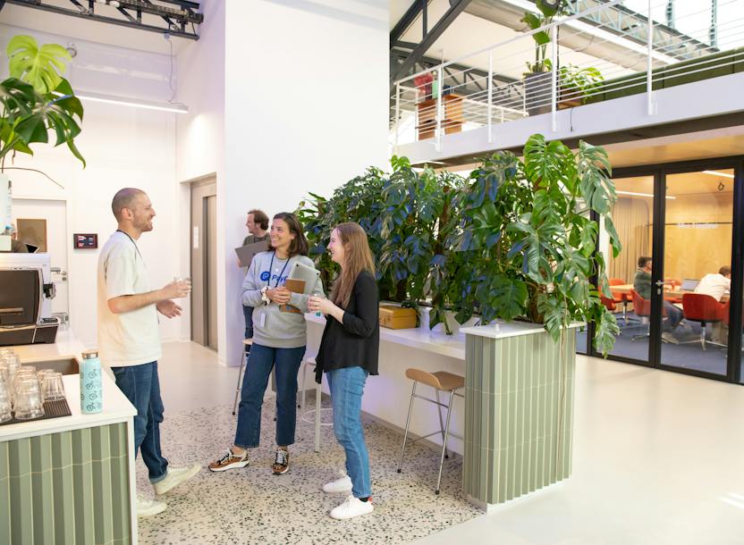 People collaborating at work
