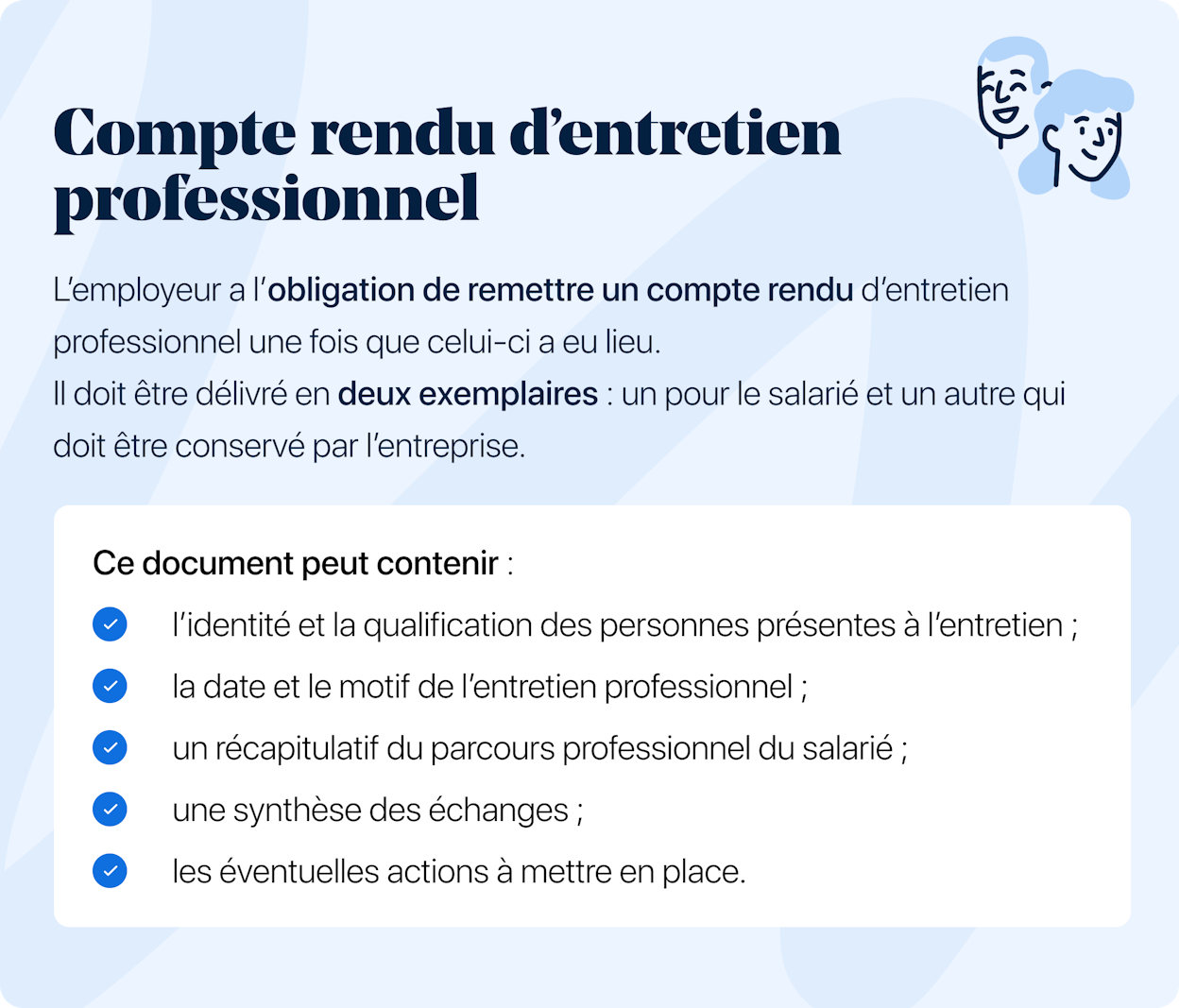 compte rendu entretien professionnel