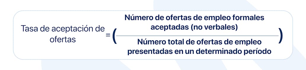 Tasa de aceptación de ofertas