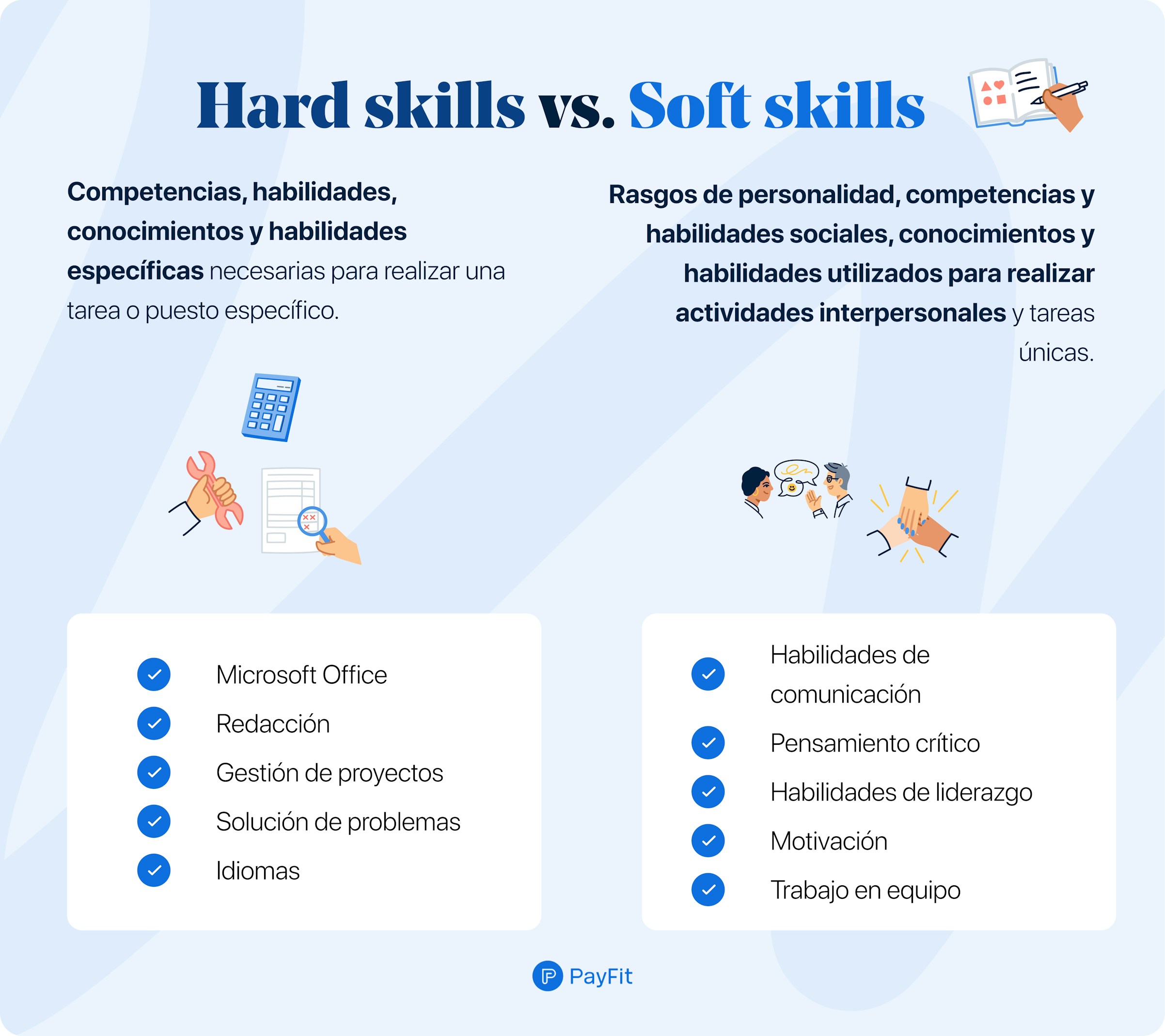 Hards Hard skills y soft skills: ¿Cuál es la diferencia?