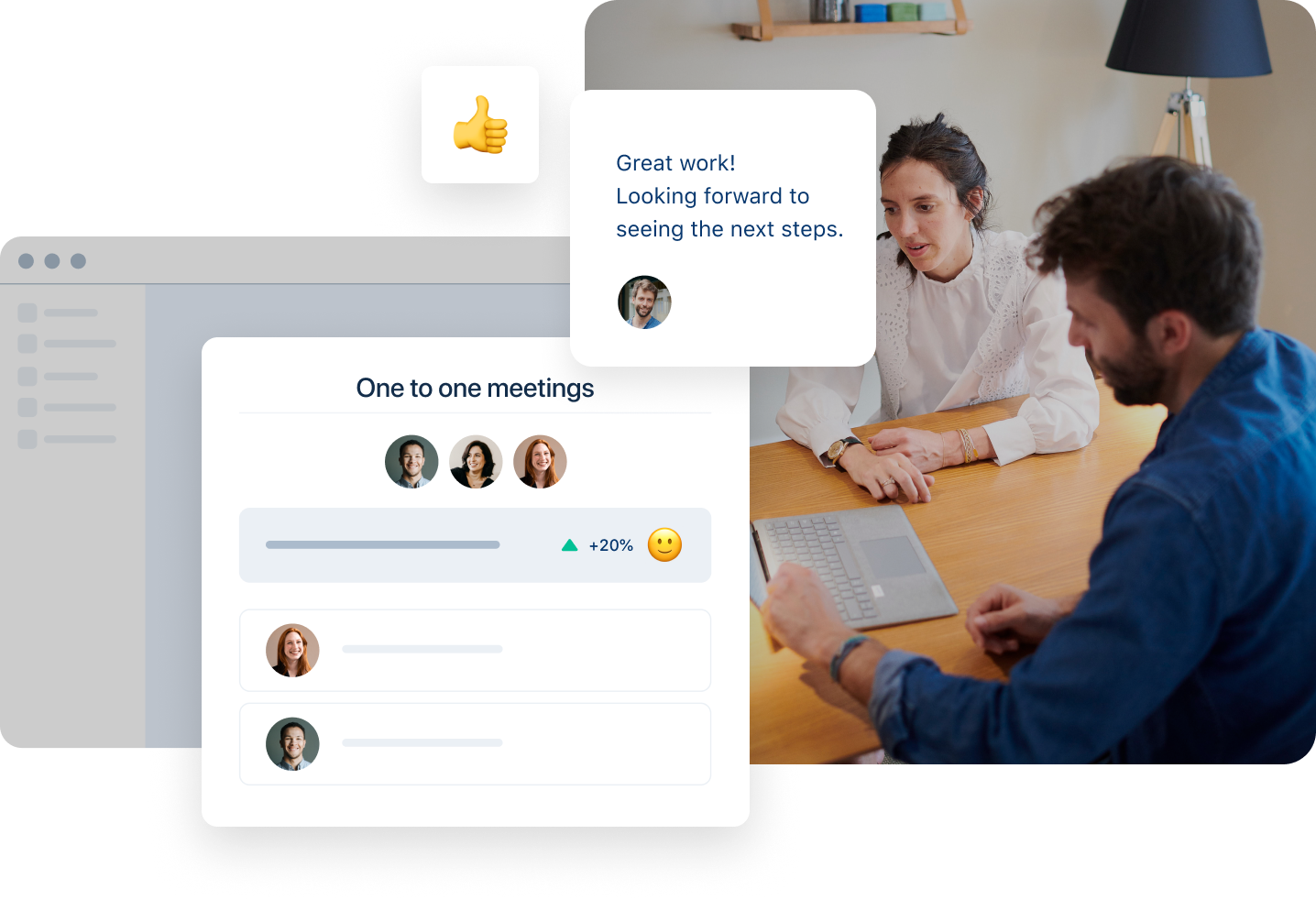View of PayFit's Performance management feature