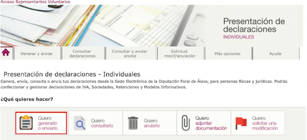 Sede Electrónica de la Diputación Foral de Álava