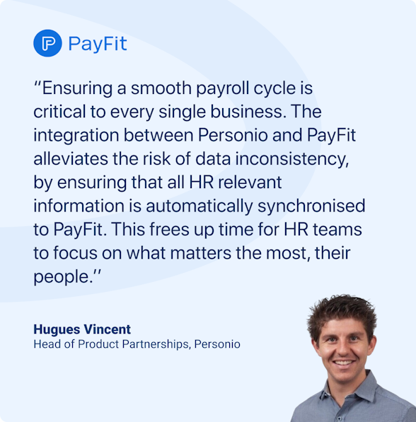 Hugues Vincent, Head of Product Partnerships, Personio