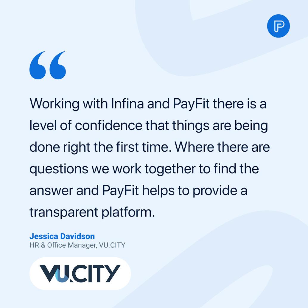 VU.CITY Payfit customer case study quote