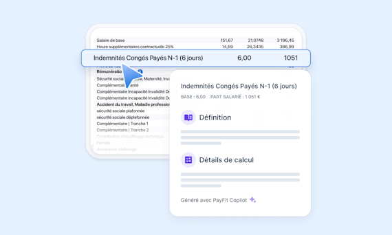 bulletin de paie interactif