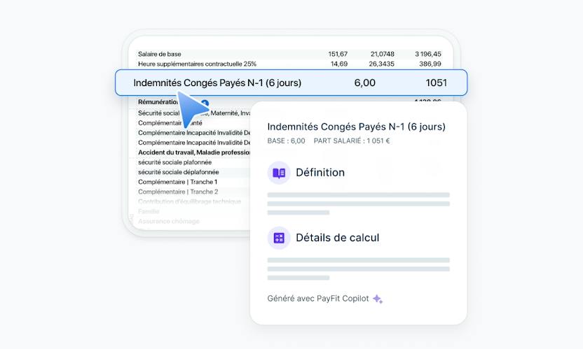 bulletin de paie interactif