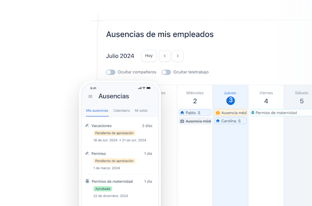 Vacaciones y ausencias