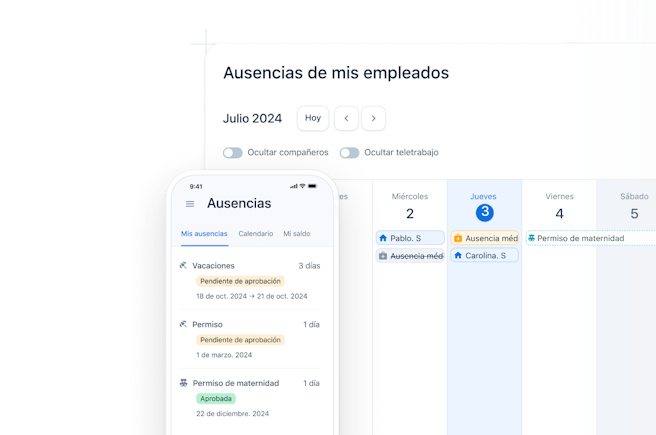 Vacaciones y ausencias