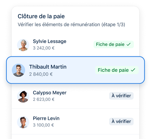 cloture paie