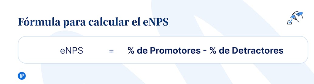 Fórmula para calcular el eNPS