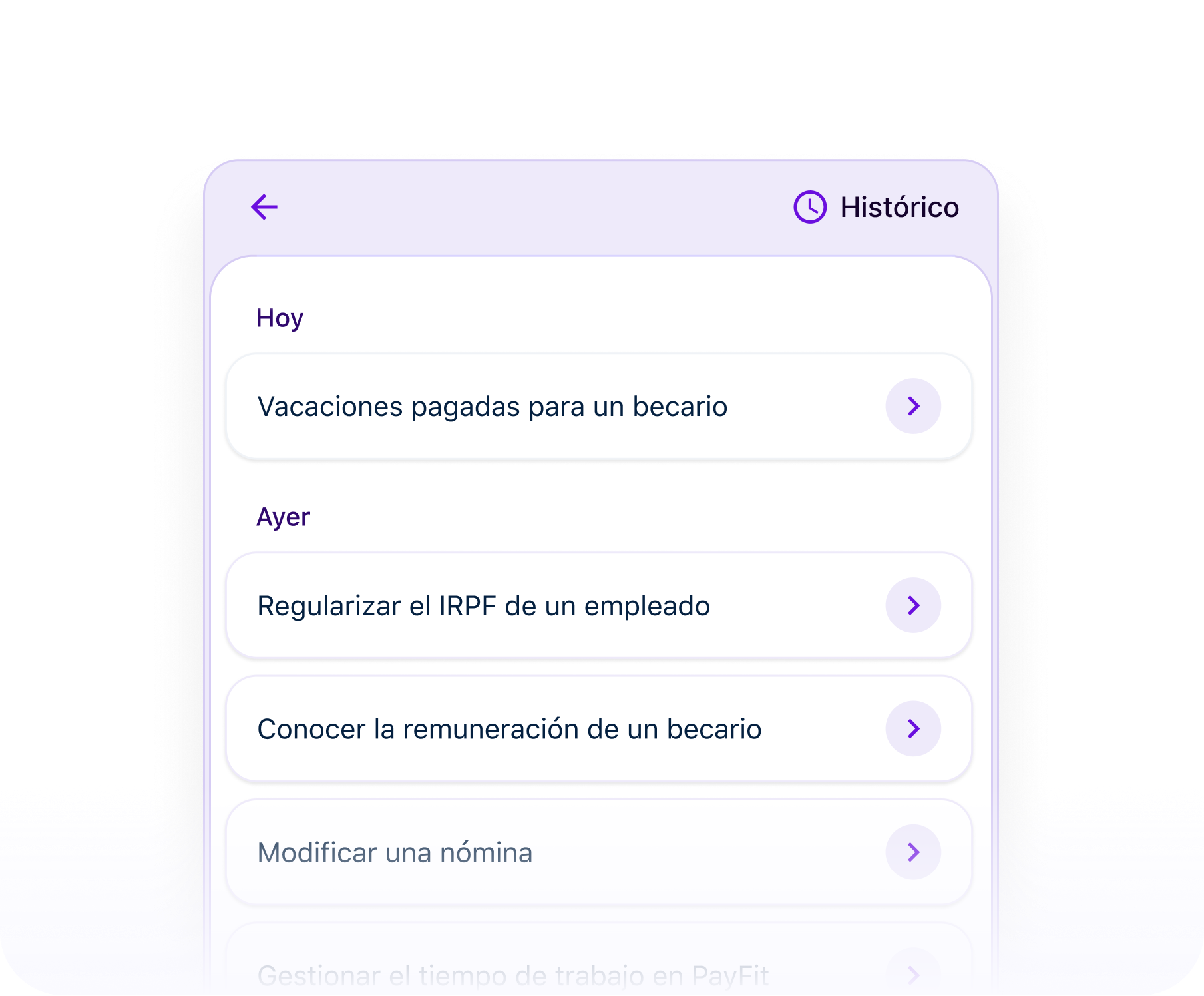 Precisión según el perfil