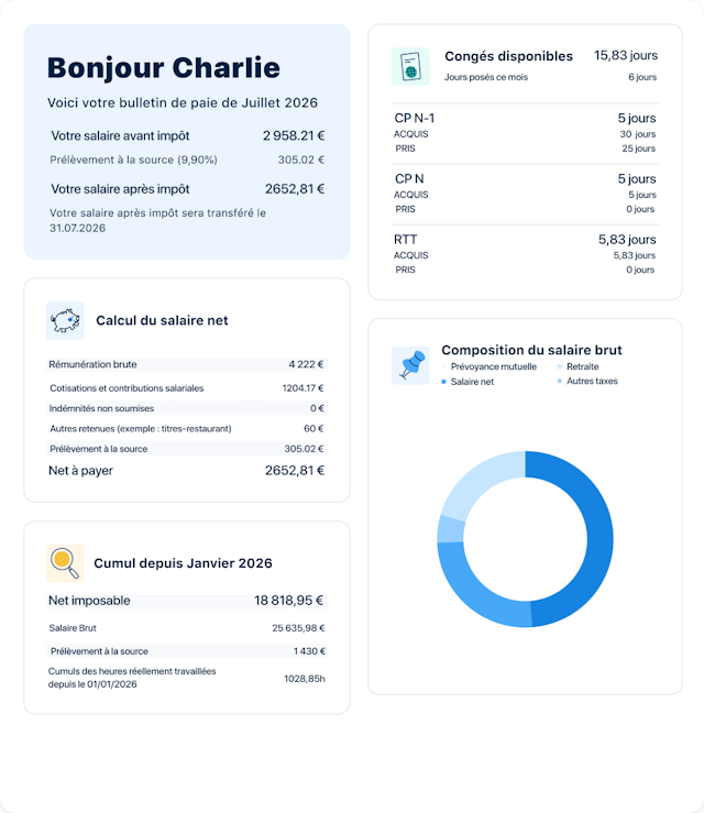 fiche de paie