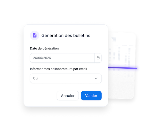 génération des bulletins