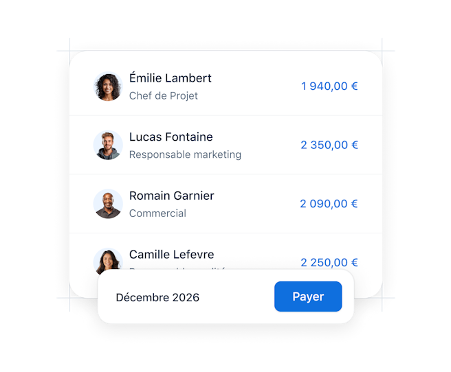 paiement des salaires