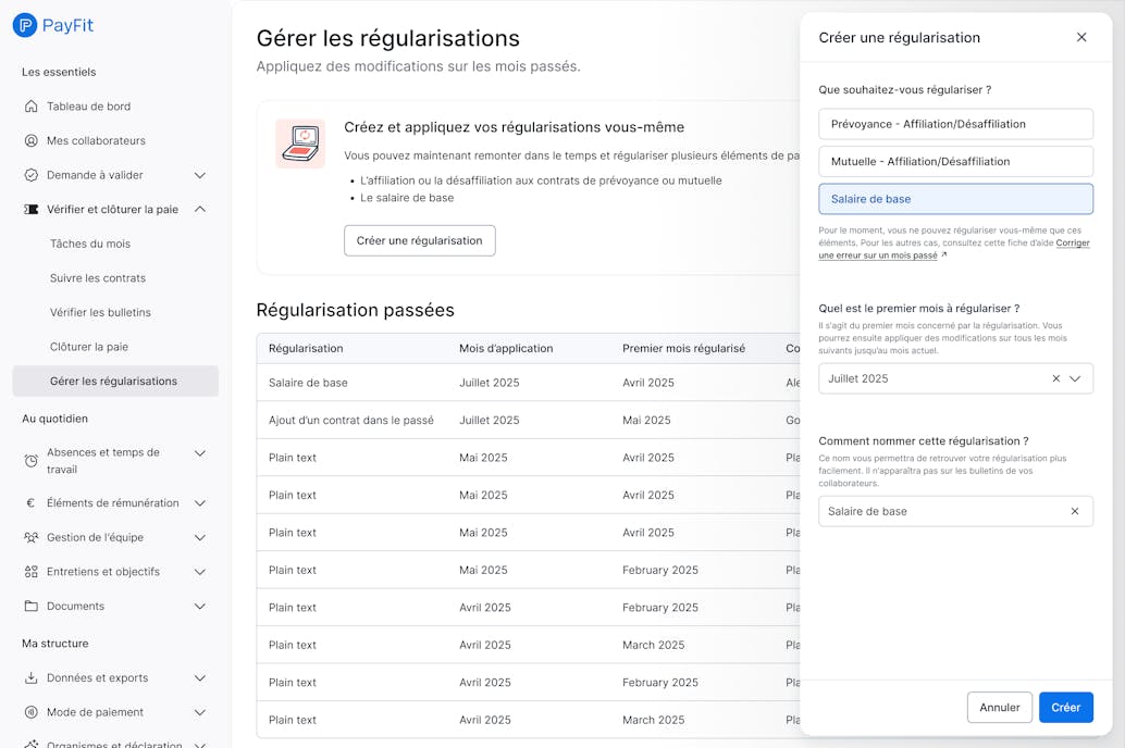 régularisation logiciel de paie régularisation logiciel de paie