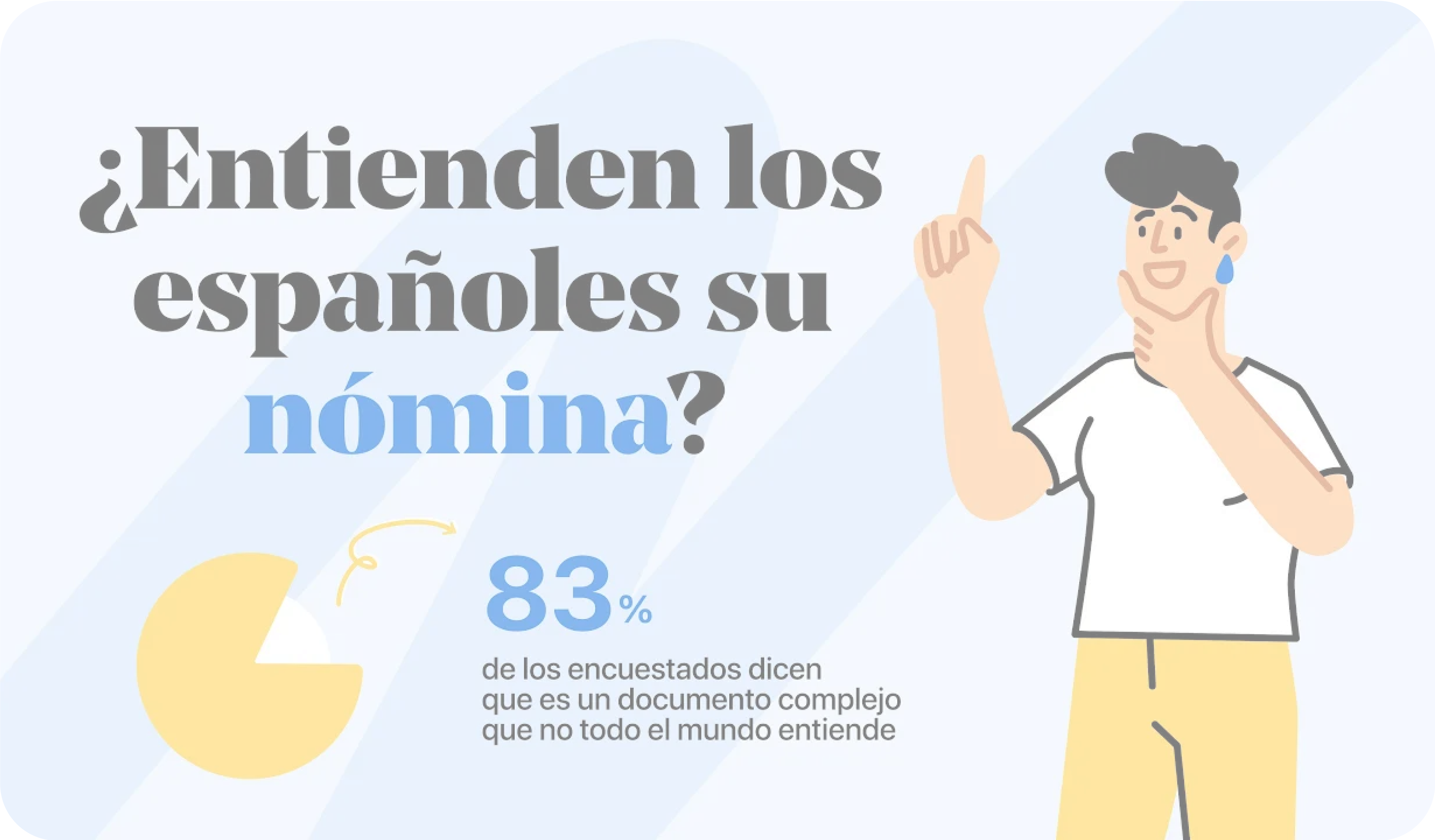 Los españoles y la nómina
