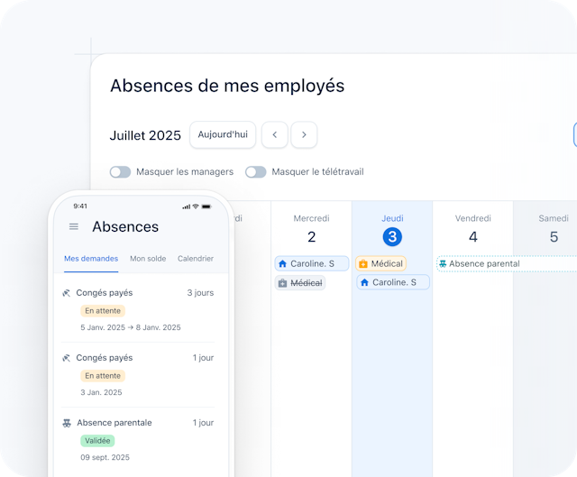 Gestion des congés et absences