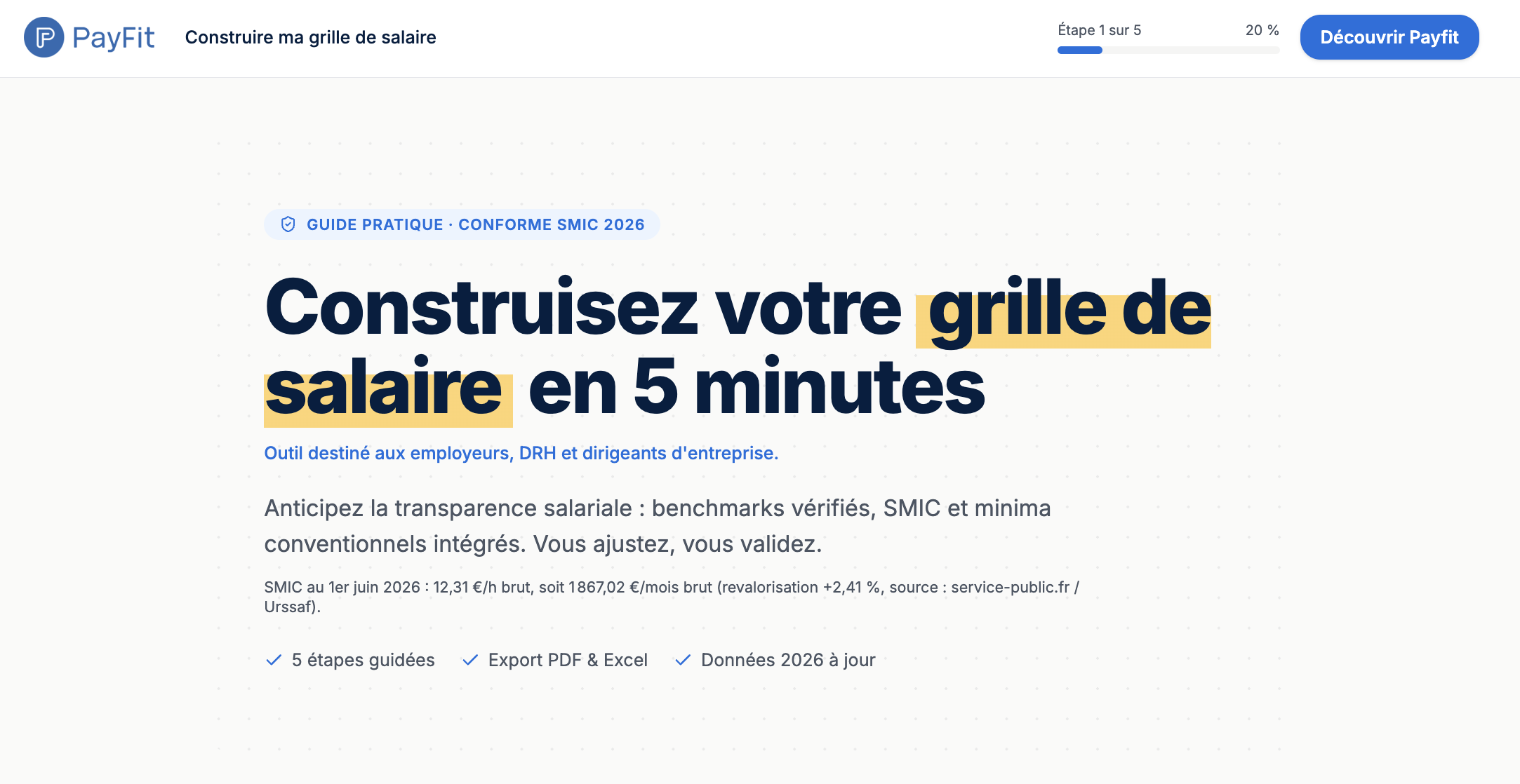 grille de salaire guide interactif