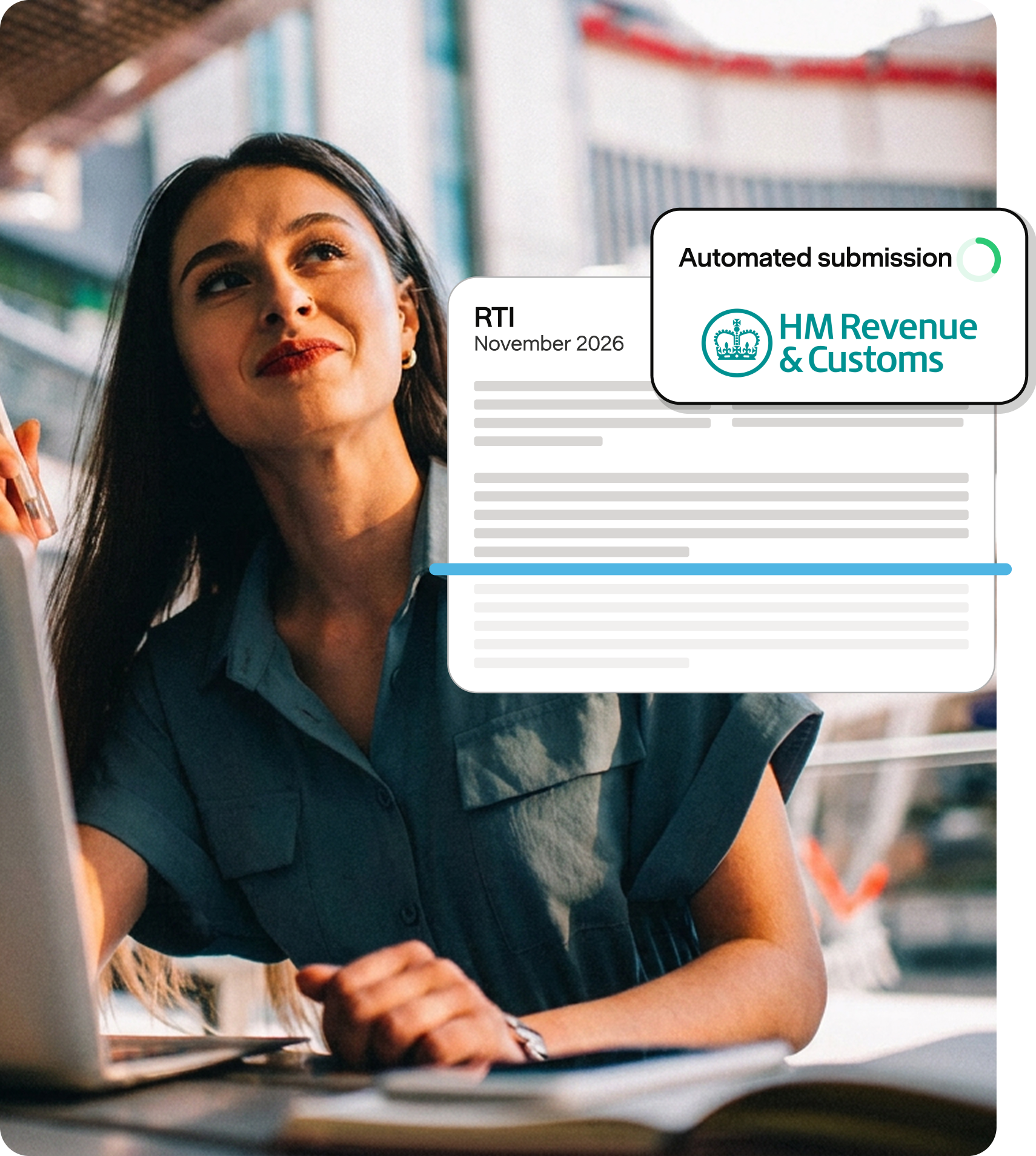 Payfit sending an automated RTI submission to HM Revenue & Customs