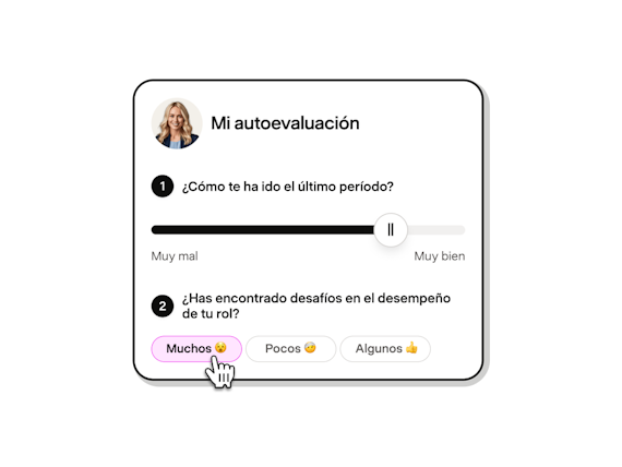 Autoevaluación privada de un empleado en Payfit