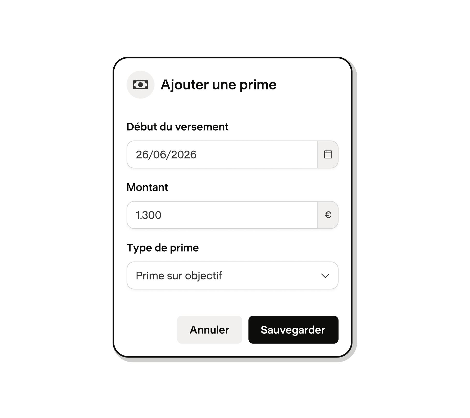 prep de la paie