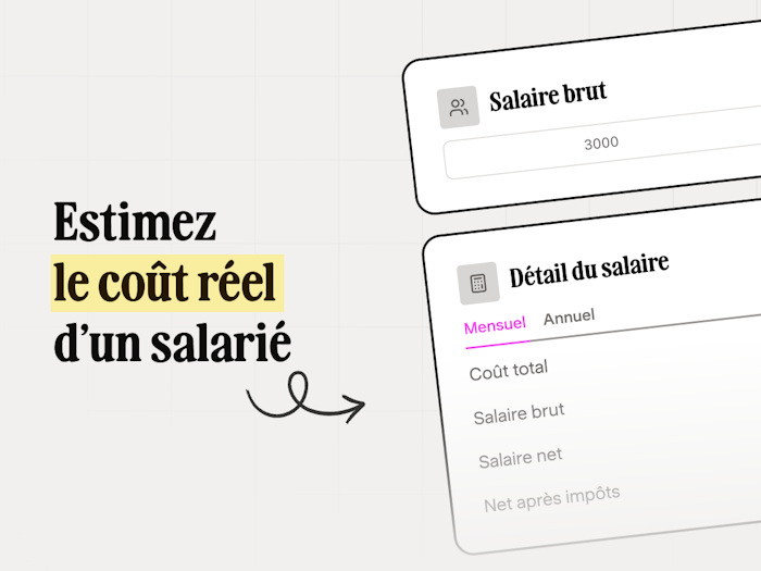Simulateur de calcul du coût d'un salarié