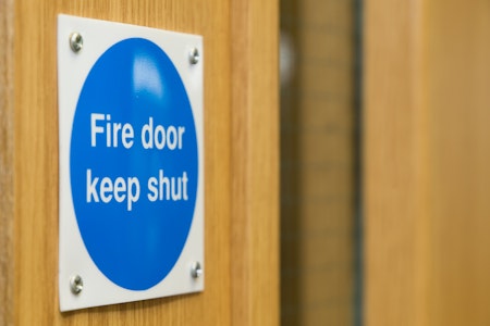 Do landlords have to install fire doors?