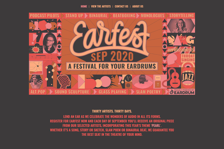 Earfest Desktop