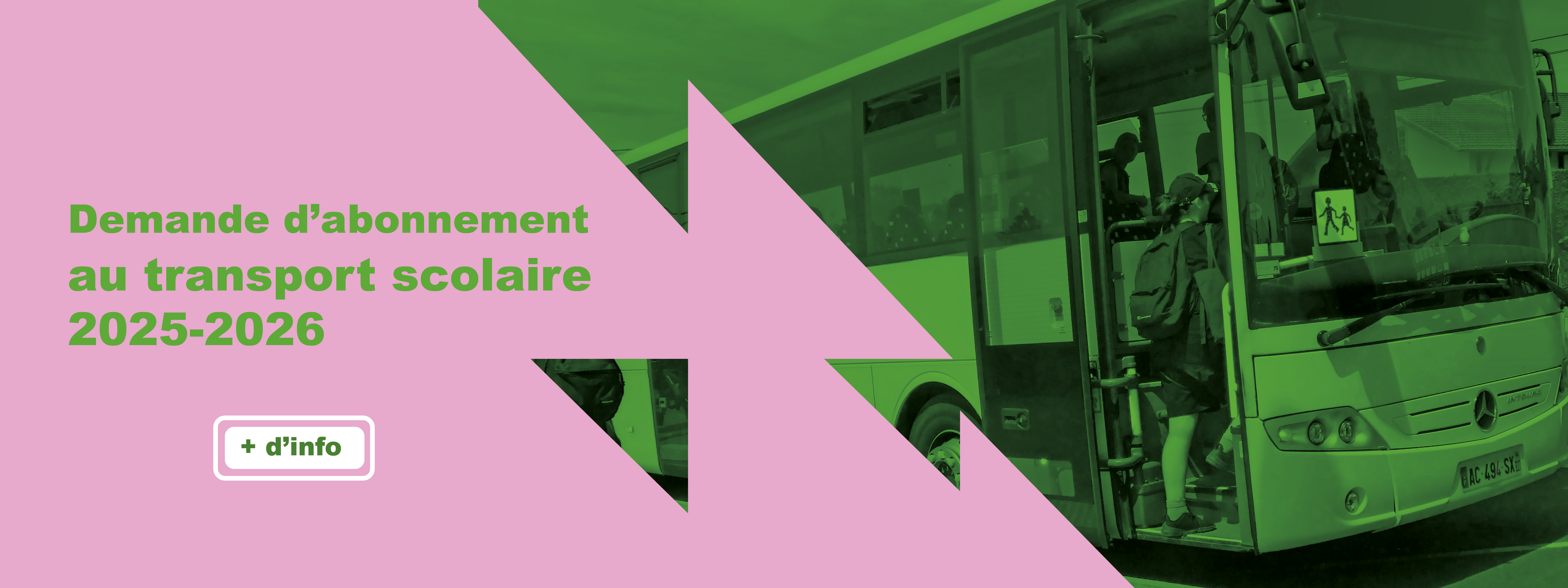 abonnement au transport scolaire TCP