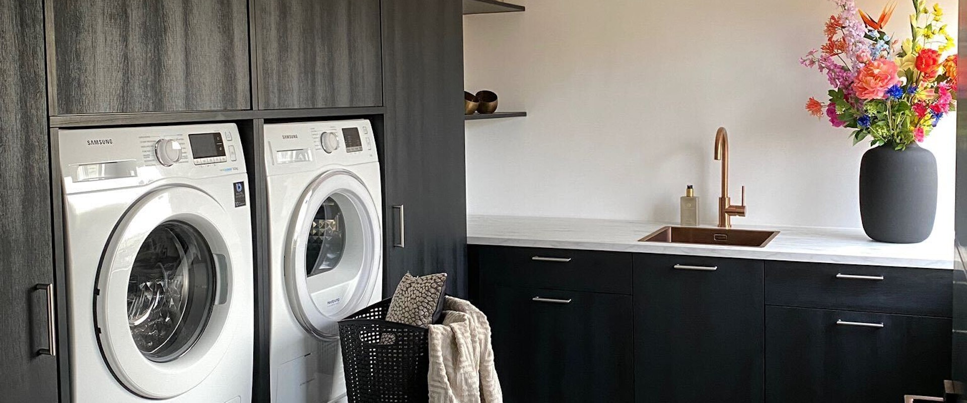 Hauswirtschaftsraum planen mit den Waschmaschinenschränken von Waschturm™