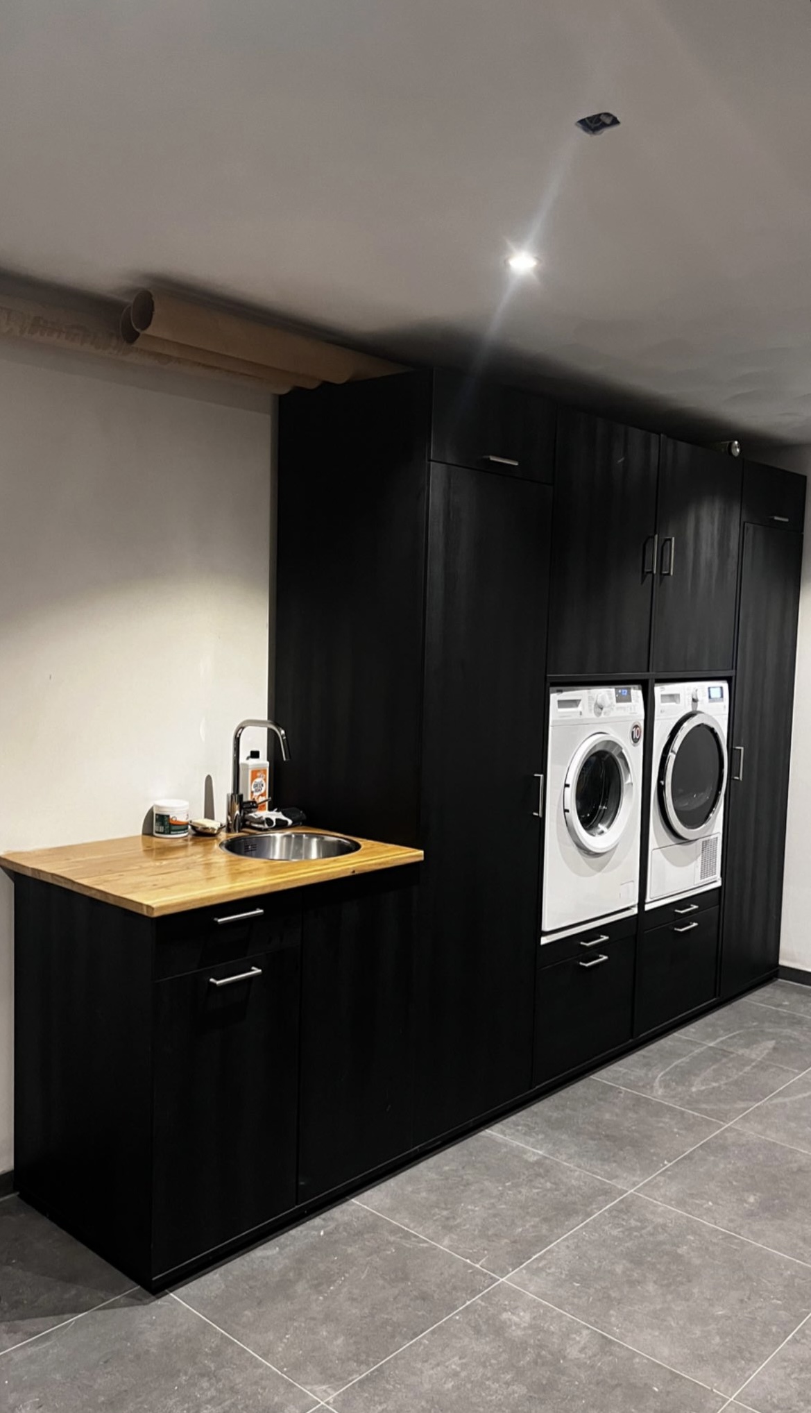 Side By Side Washing Machine And Dryer