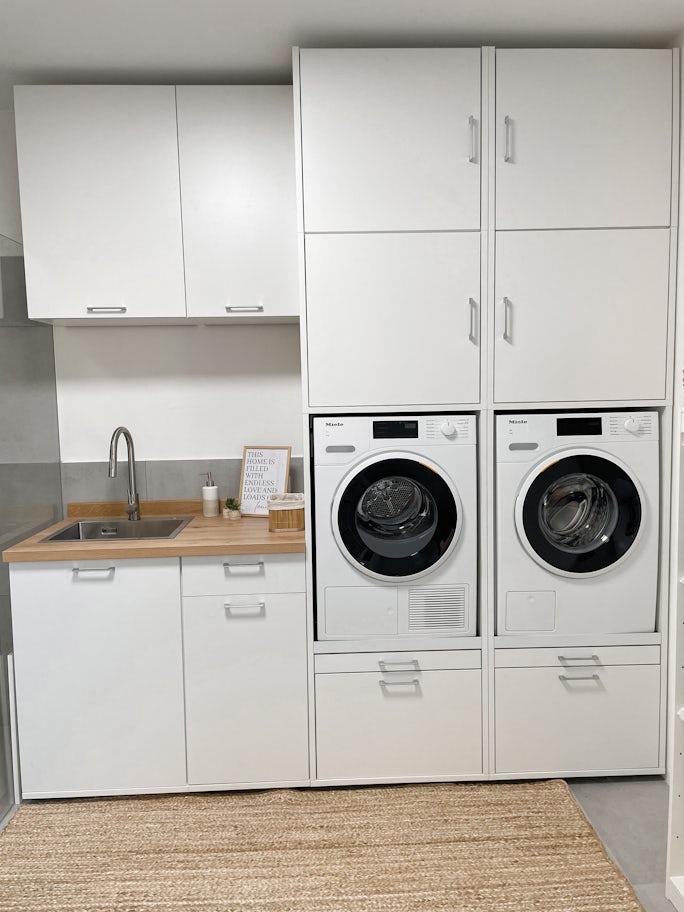 Schrank Für Waschmaschine Und Trockner Nebeneinander Blog | Waschturm