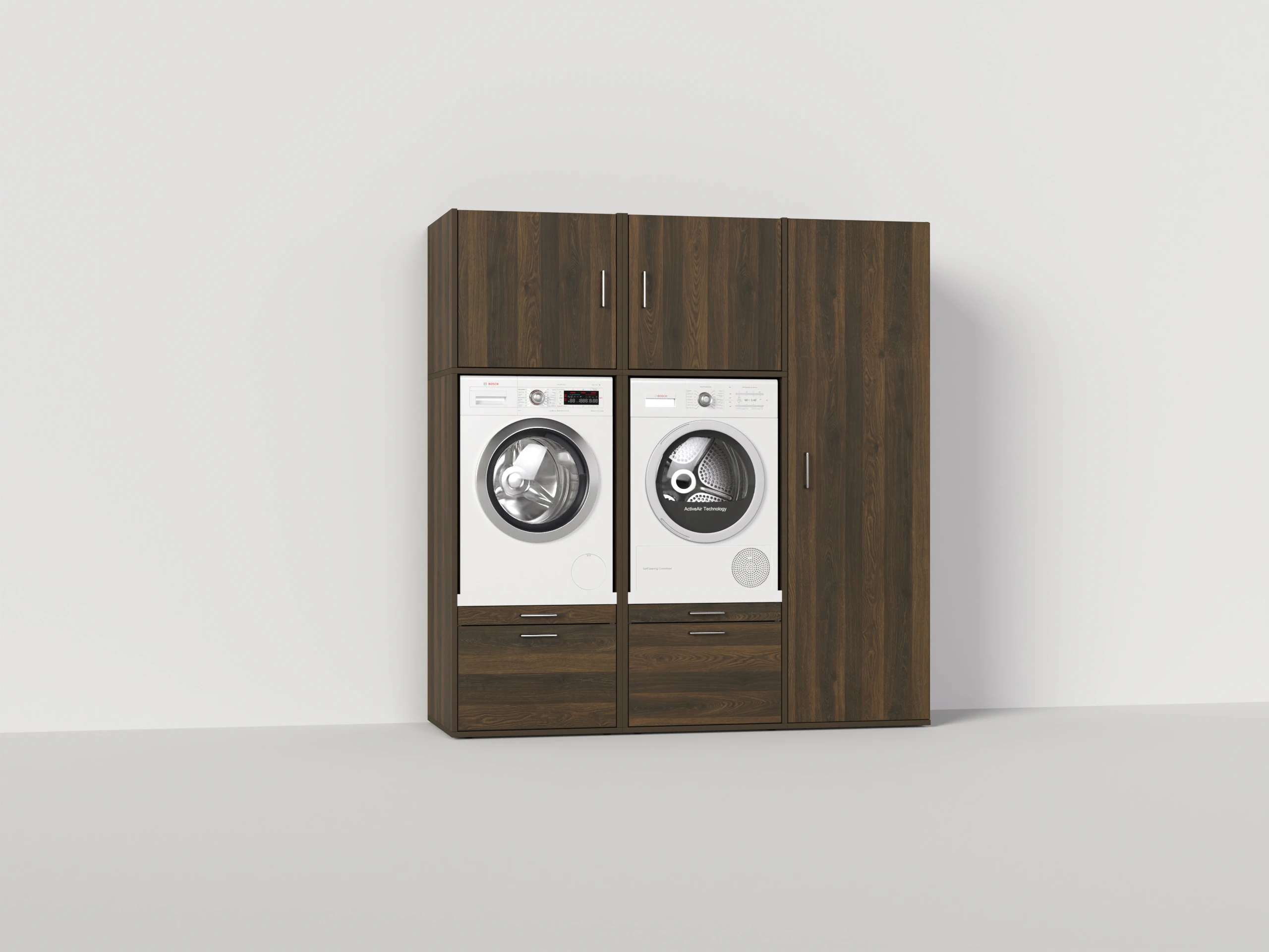 VEVOR Wasdroger aanrechtblad, 137 x 68,6 cm, houten wasmachine en droger aanrecht, waterbestendige wasmachine topper hoes met anti-slip pads, voor wasruimte organisatie en opslag, eiken VEVOR Wasdroger aanrechtblad, 137 x 68,6 cm, houten wasmachine en droger aanrecht, waterbestendige wasmachine topper hoes met anti-slip pads, voor wasruimte organisatie en opslag, eiken