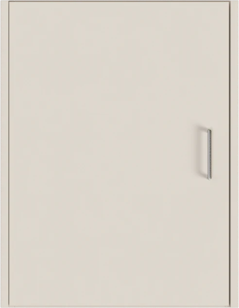 Wastoren Materiaal- en kleurstaal van een cashmere beige Wastoren® bovenkast