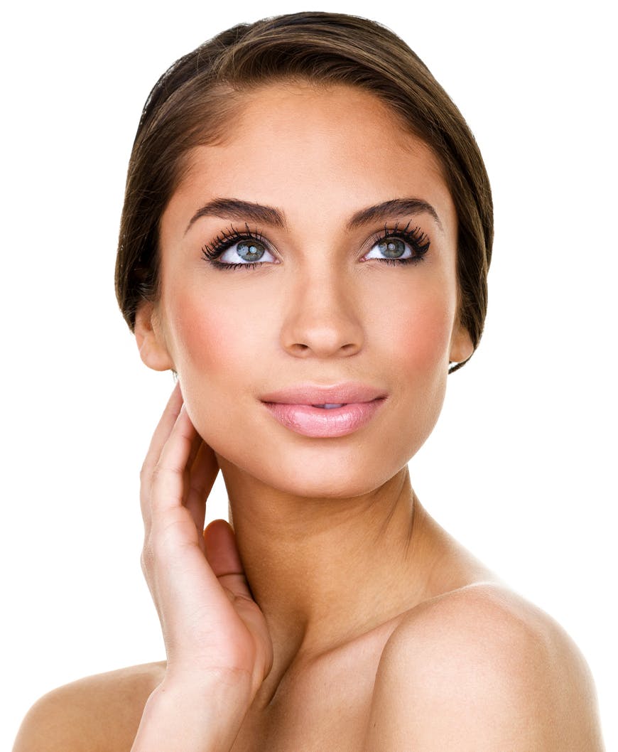 Beautiful Women With Smooth And Glowing Skin