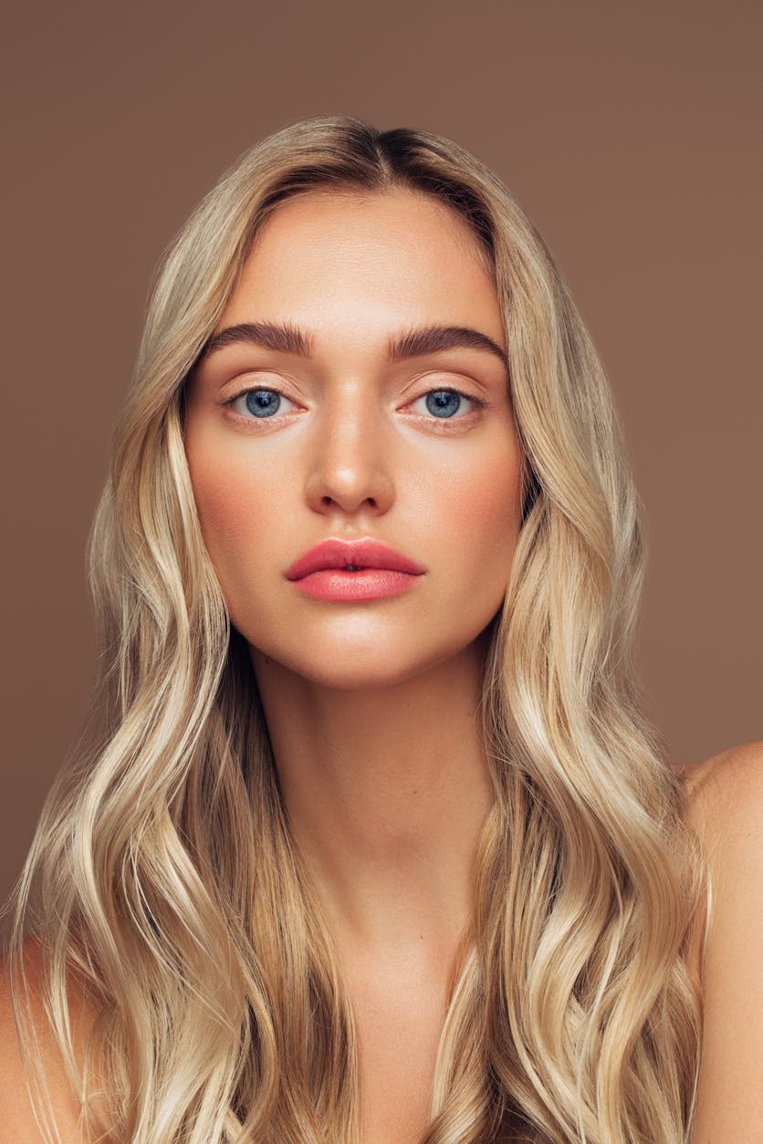 Women With Serious Expression
