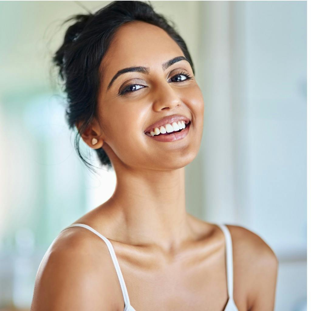 Pretty Women With Big Smile