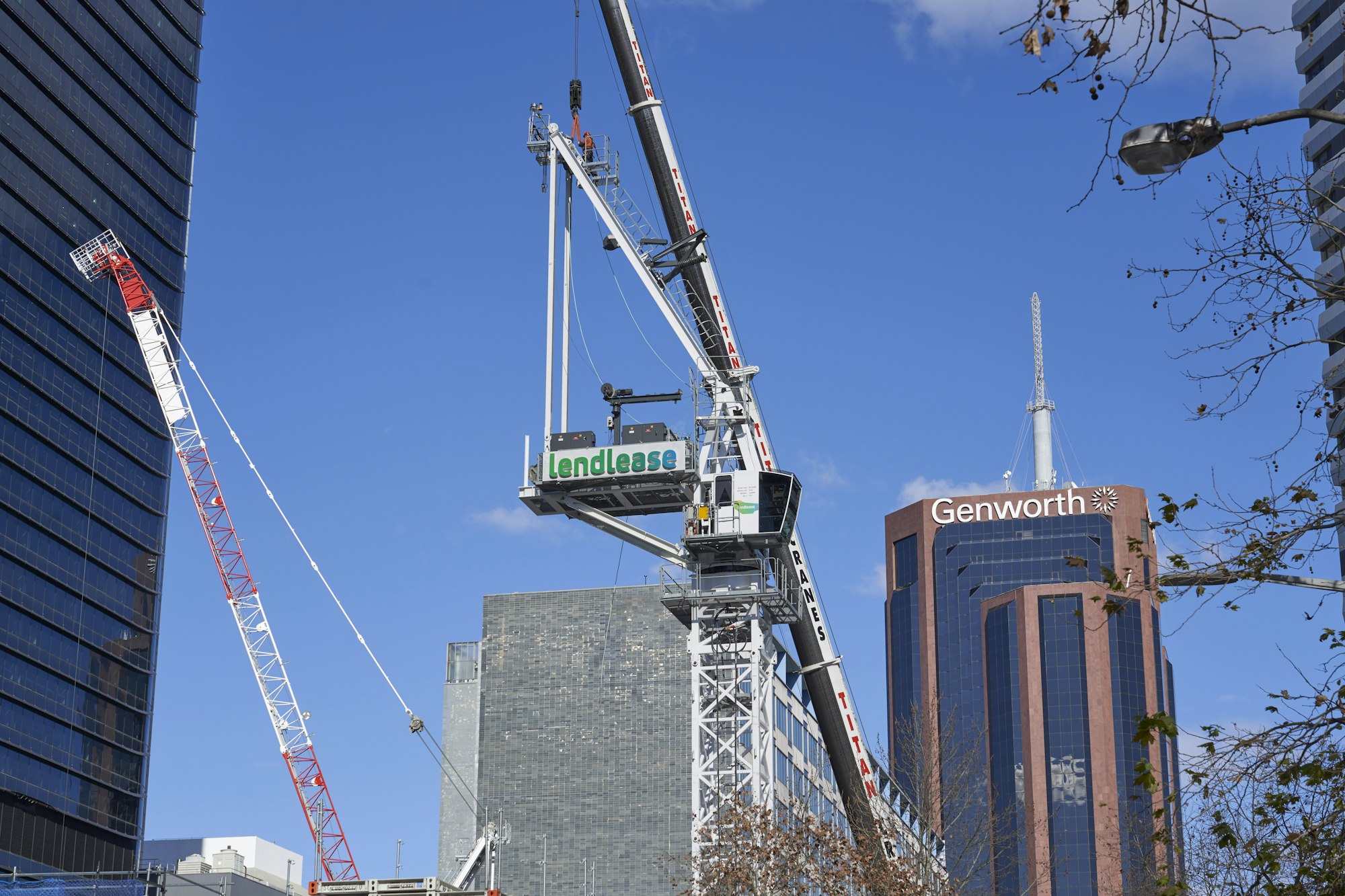 Lendlease construction site