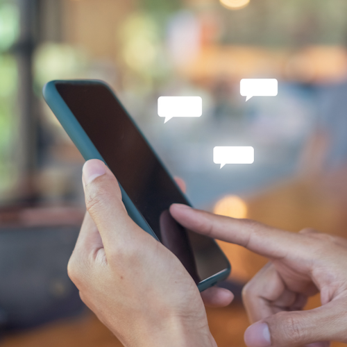SMS and email marketing