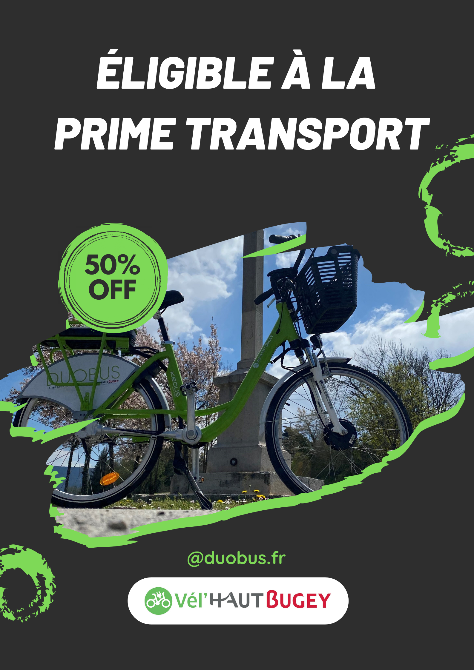 Prime transport Vél'Hautbugey
