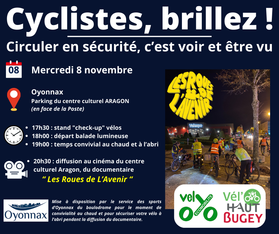 Balade lumineuse à vélo Balade lumineuse à vélo
