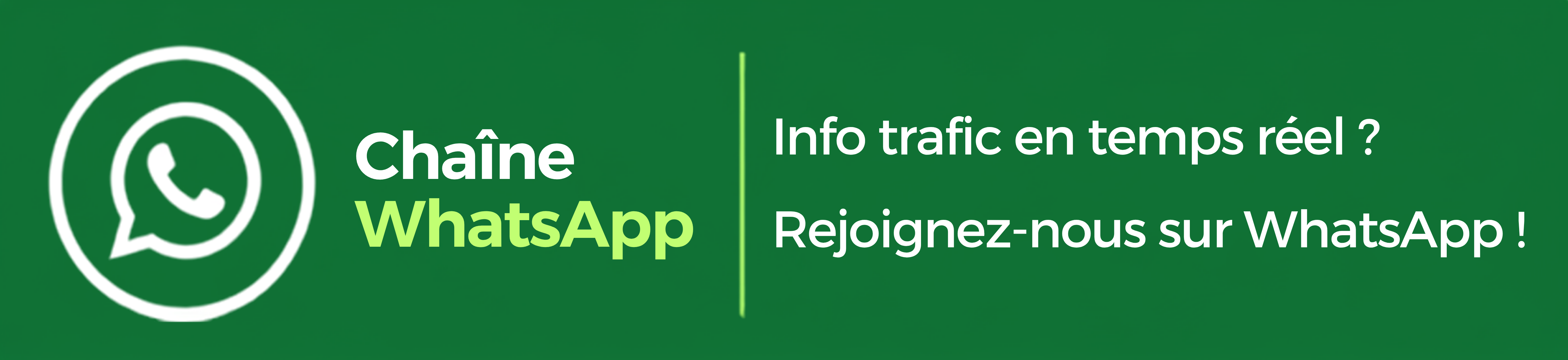 Chaine WhatsApp