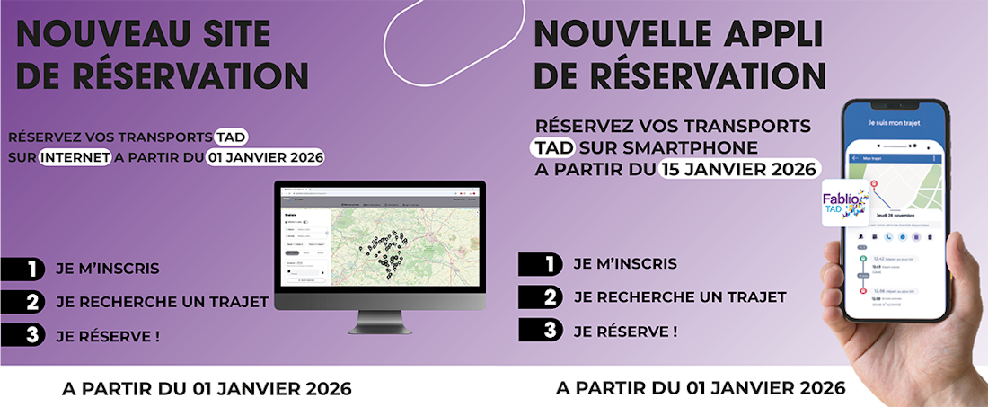 Nouvelle Plateforme de réservation