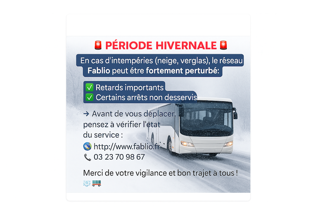 Période hivernale